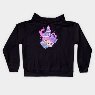 Halloween Poison Pink Kids Hoodie